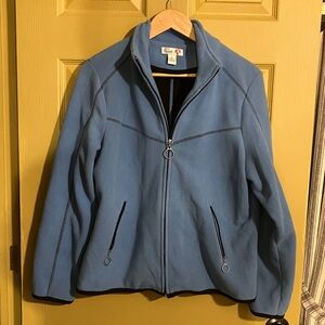 Blue Zip-Up Jacket